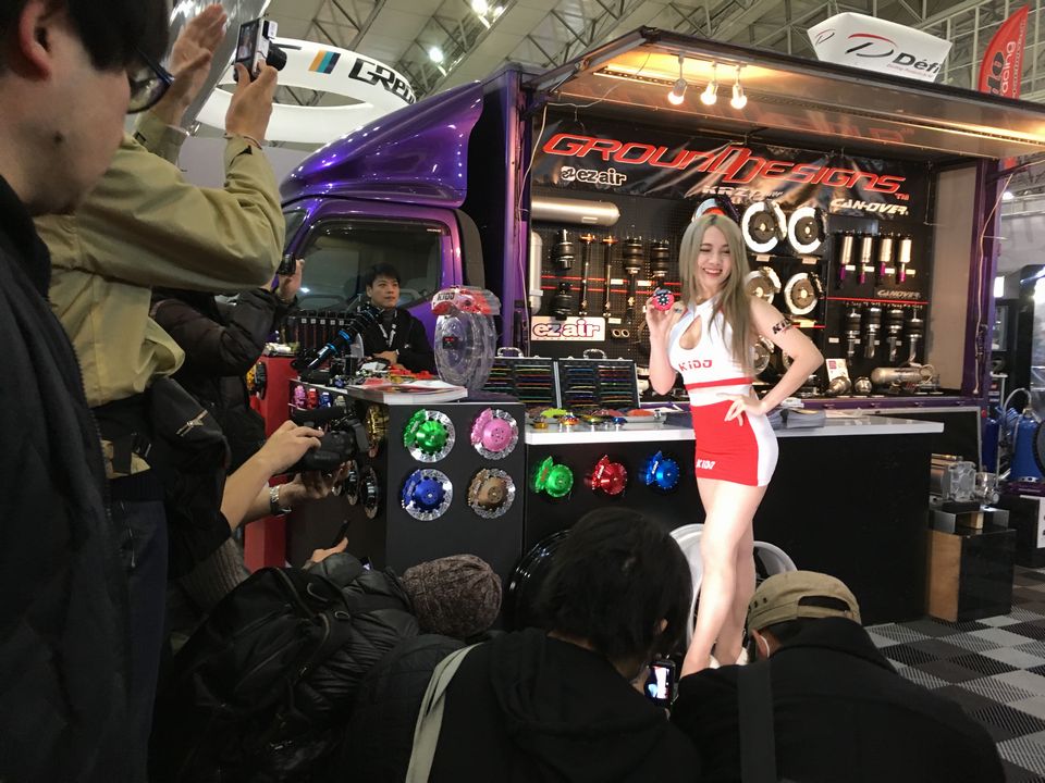 Tokyo Auto Salon 2018 in our booth