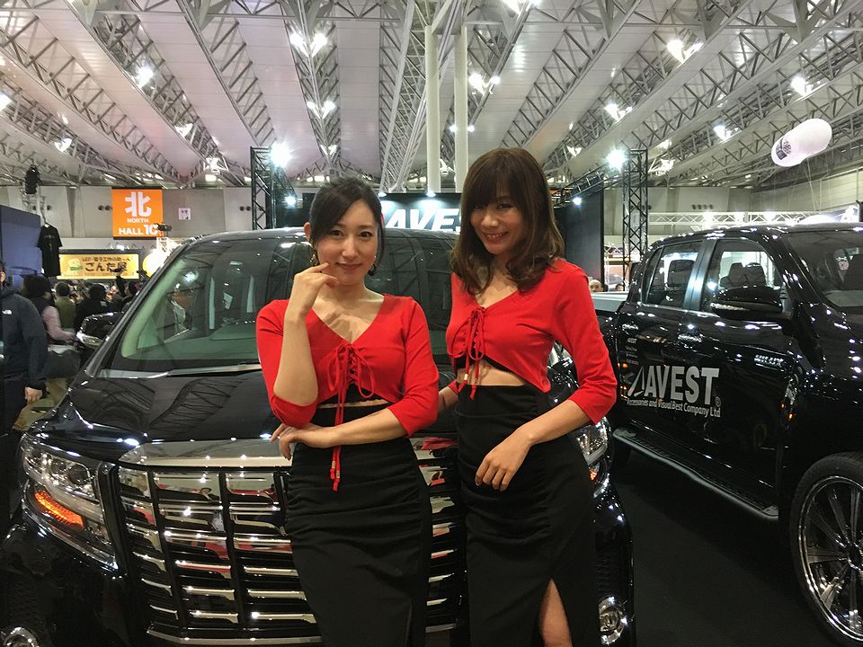 Tokyo Auto Salon 2018 girls